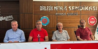 DİSK, Bursa'da tarihi işçi eylemini andı: Asgari ücret bile isteye enflasyona ezdiriliyor