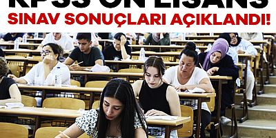 KPSS Ön Lisans sonuçları açıklandı